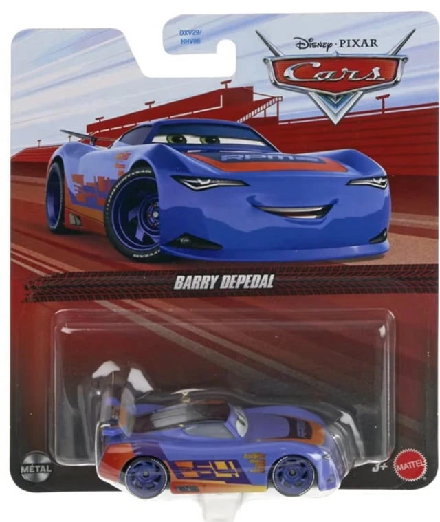 Barry DePedal packaging