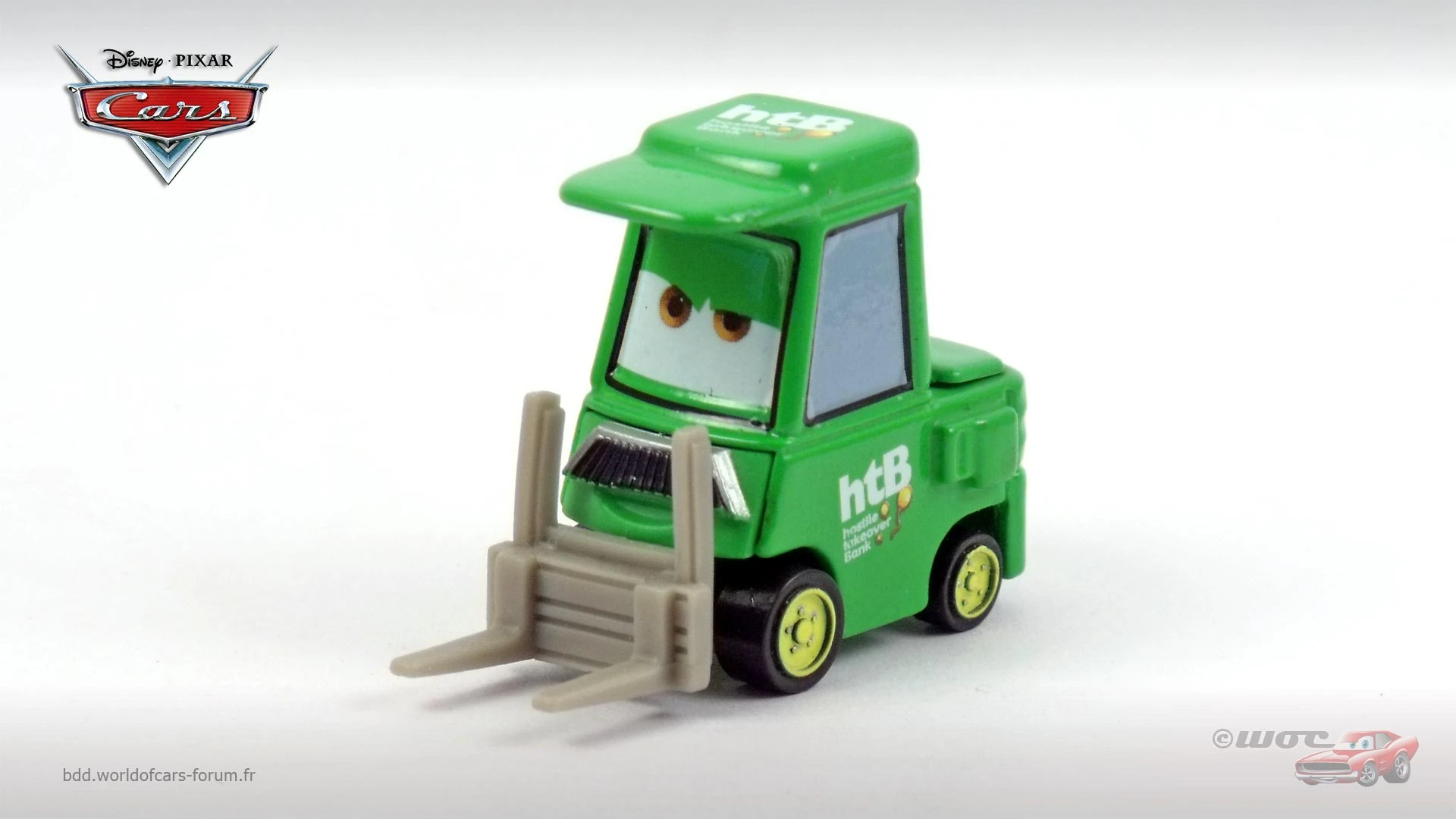 Bruiser Bukowski (brown eyes) die-cast