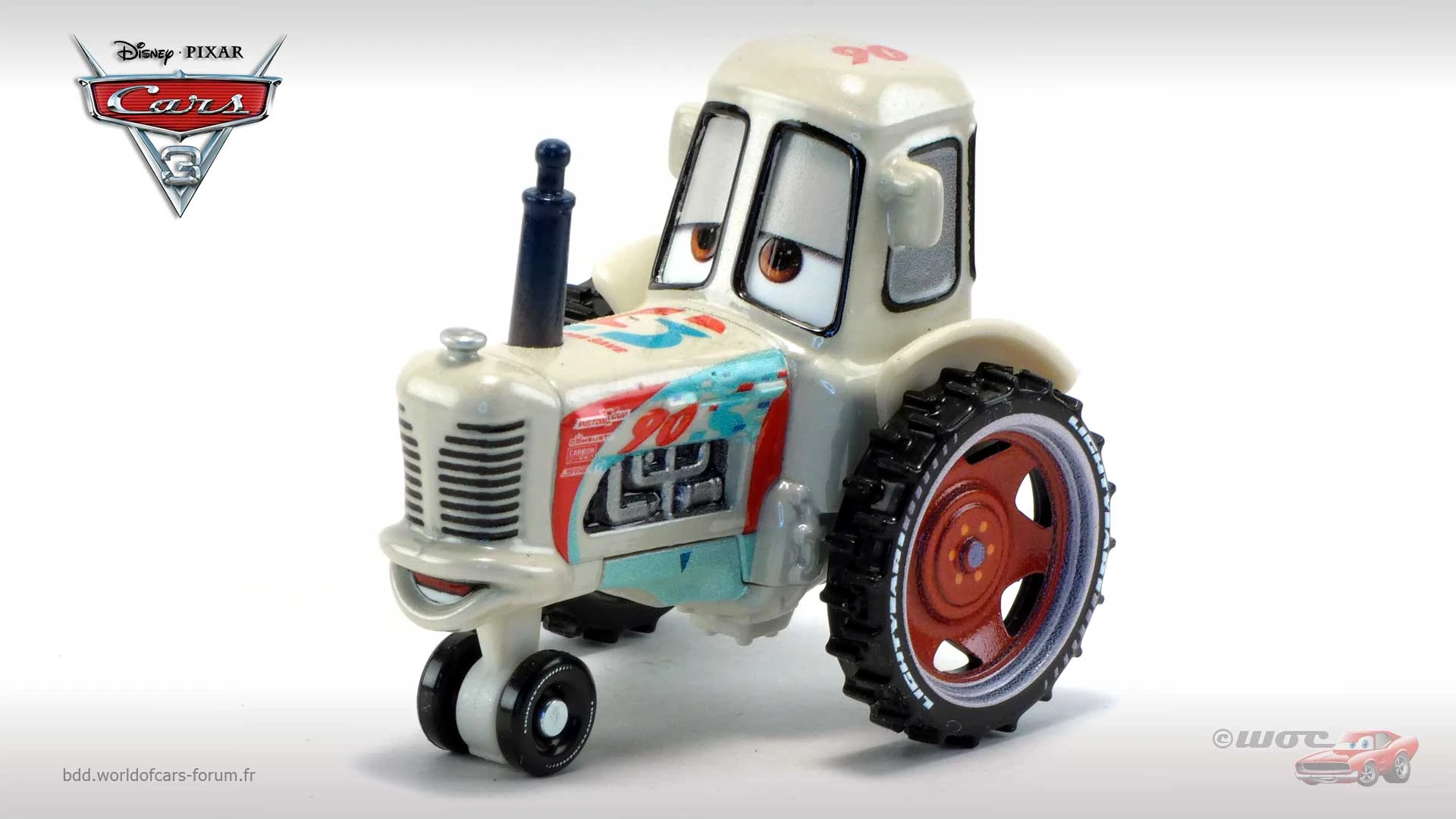 Bumper Save Racing Tractor die-cast