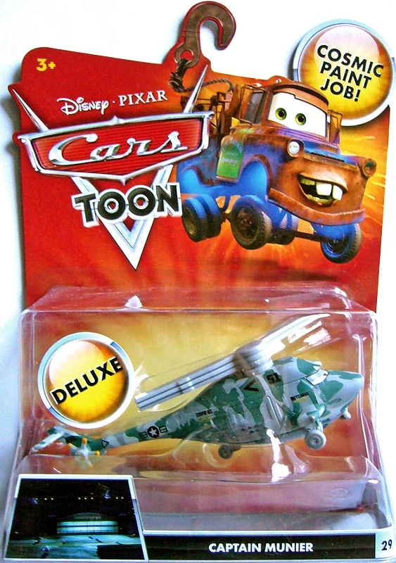 Captain Munier packaging