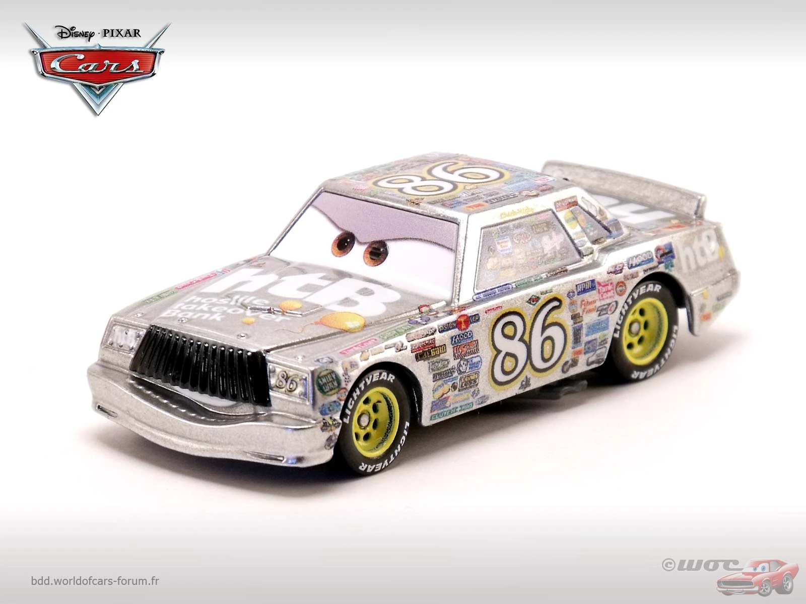 Chick Hicks (silver) die-cast