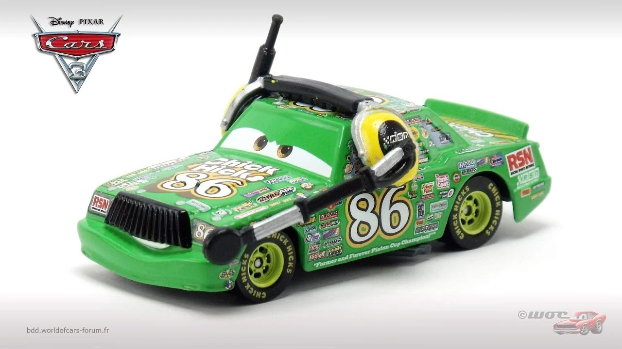 Chick Hicks with headset die-cast