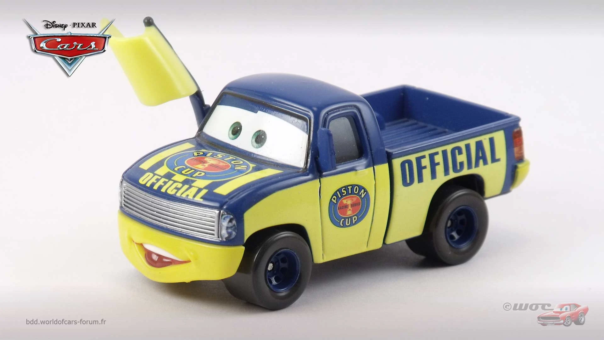 Dexter Hoover (yellow Flag) die-cast