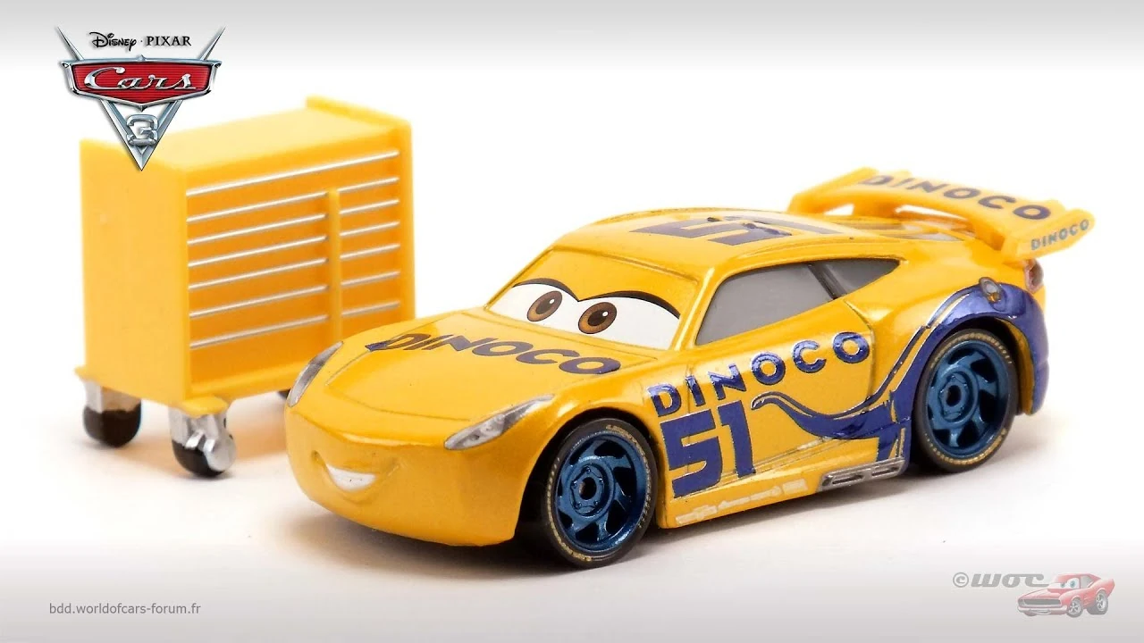 Dinoco Cruz Ramirez die-cast