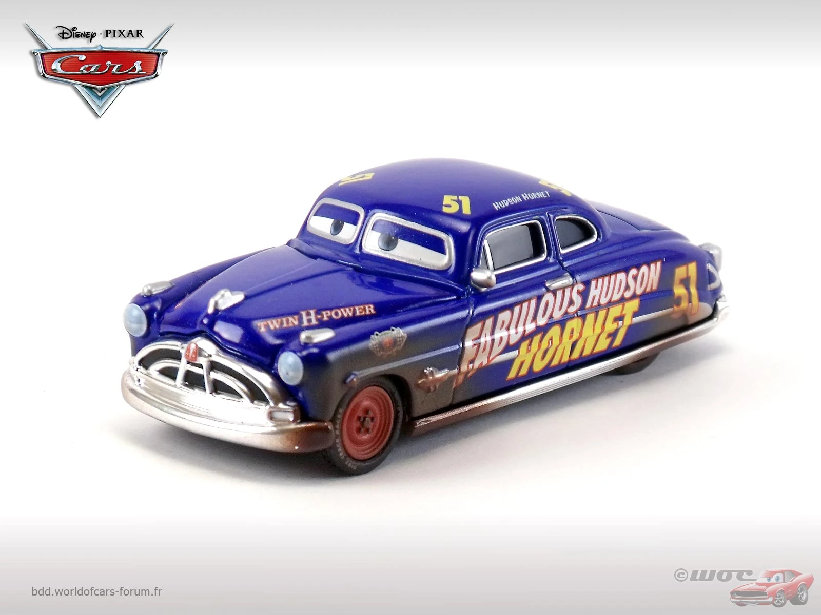 Dirt Track Fabulous Hudson Hornet (SDCC) die-cast