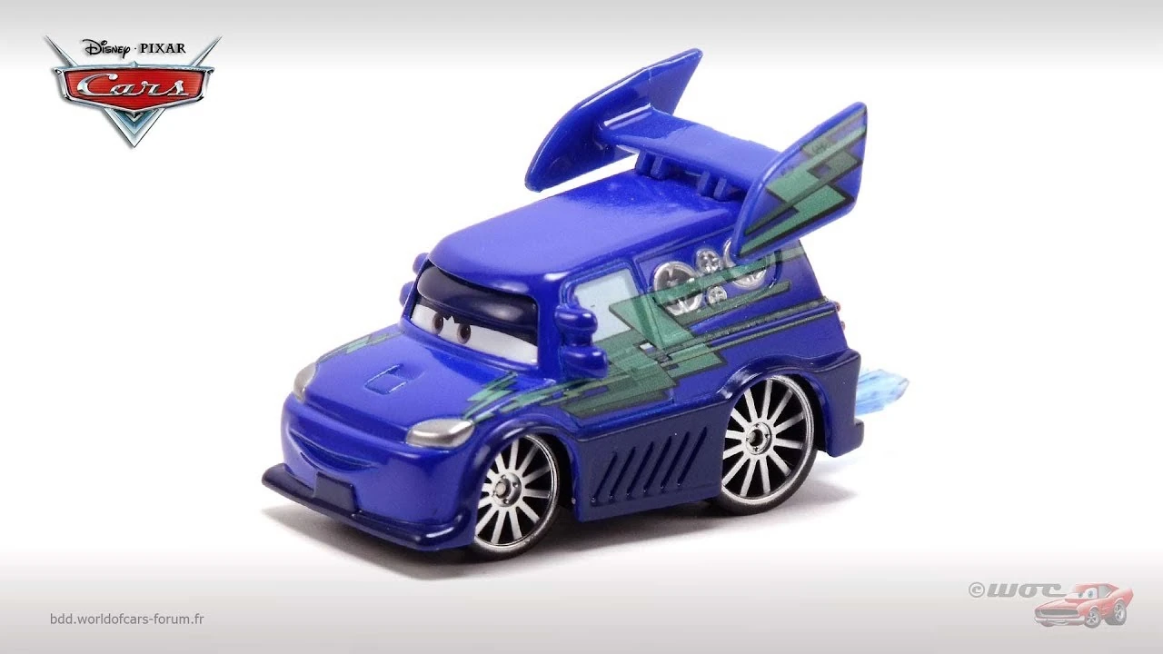 DJ With Flames die-cast