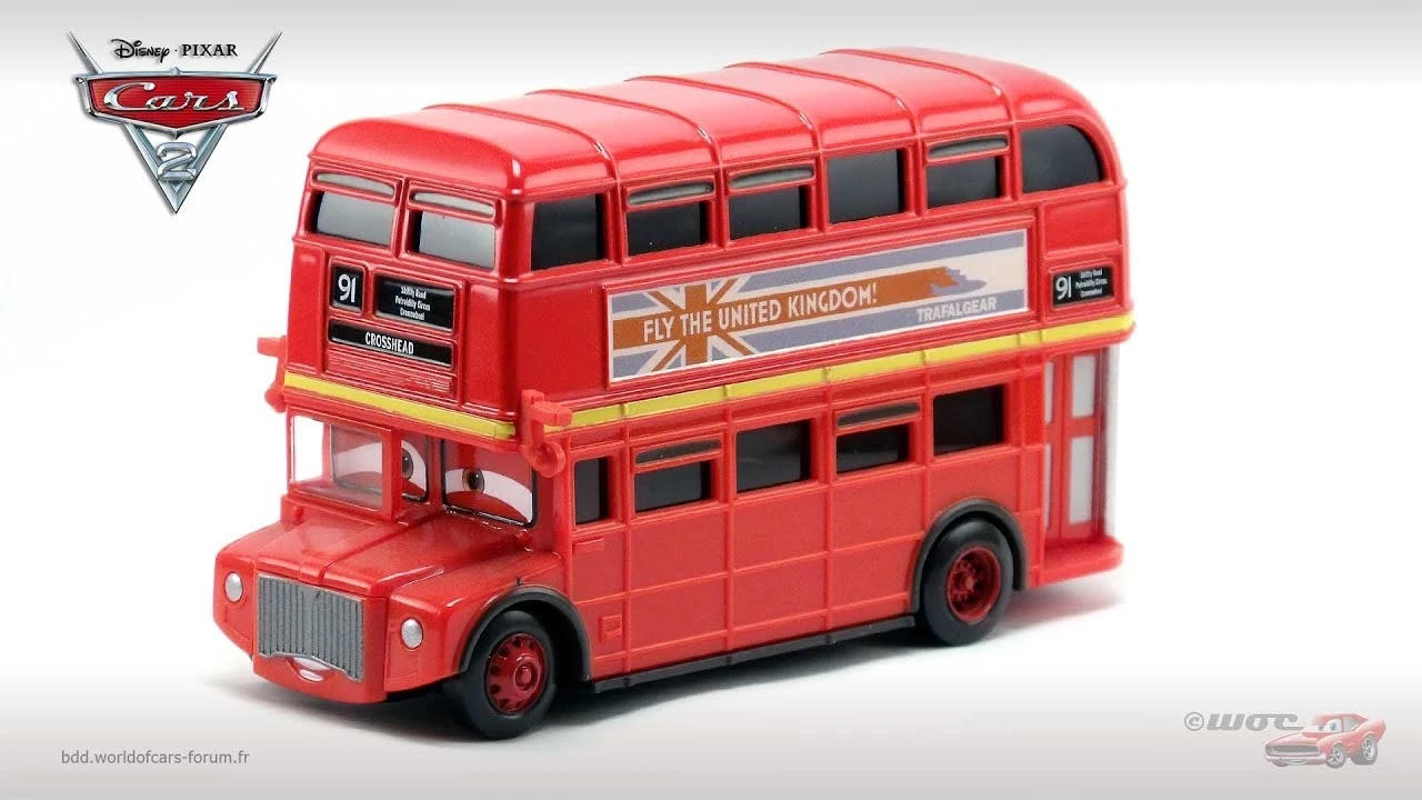 Double Decker Bus die-cast