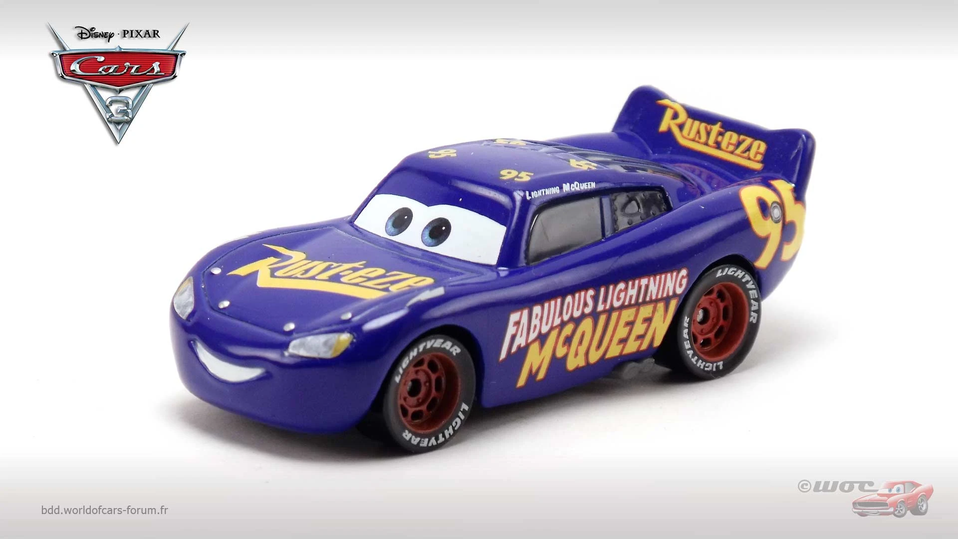 Fabulous Lightning McQueen die-cast