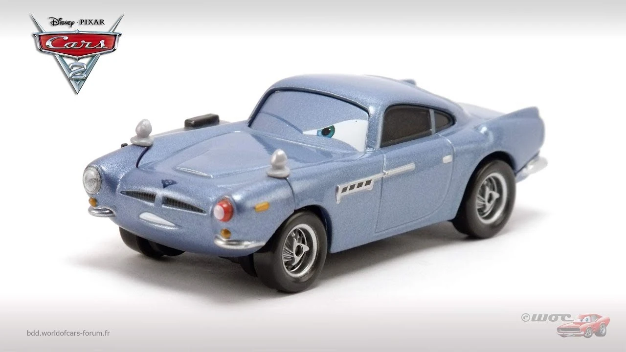 Finn McMissile with weapons die-cast