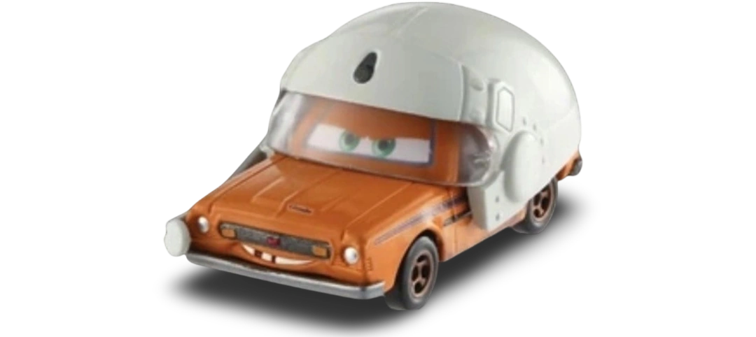 Grem with helmet die-cast