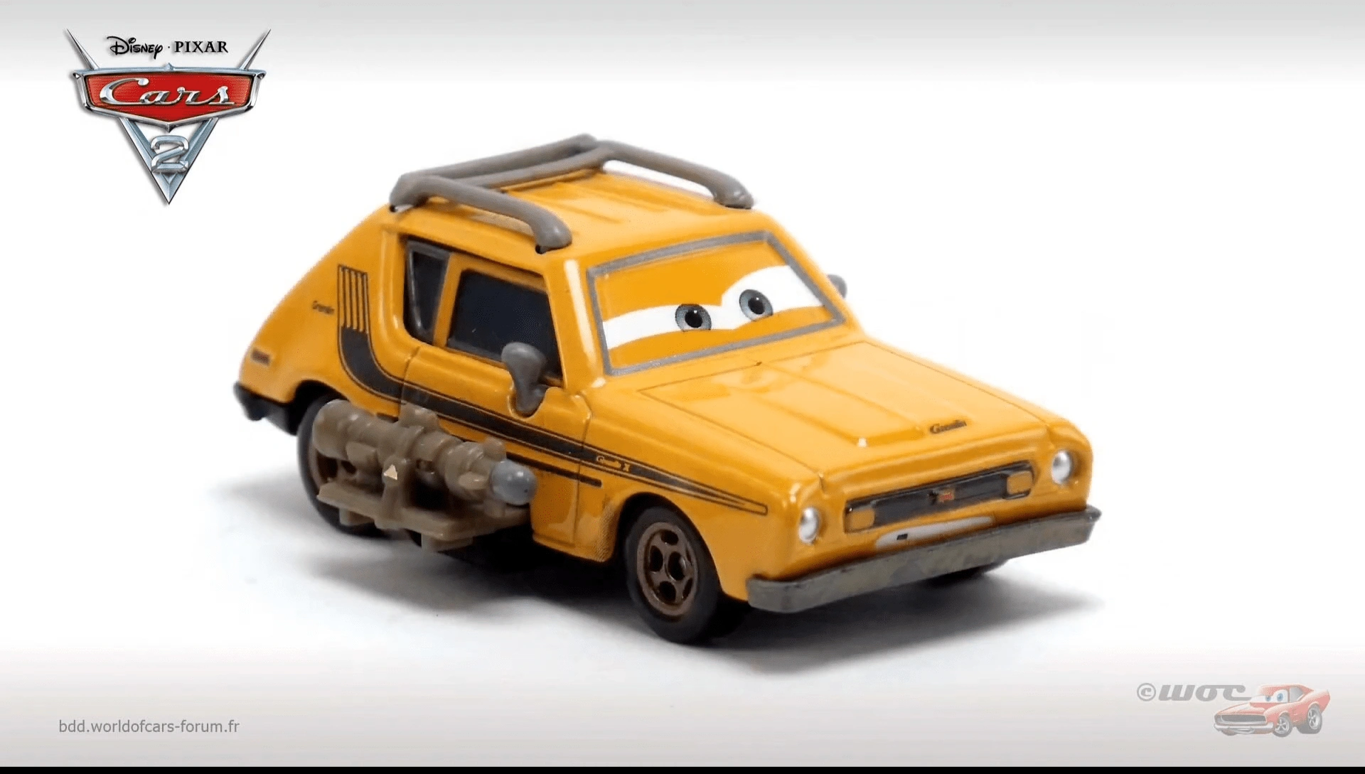 Grem with weapon die-cast