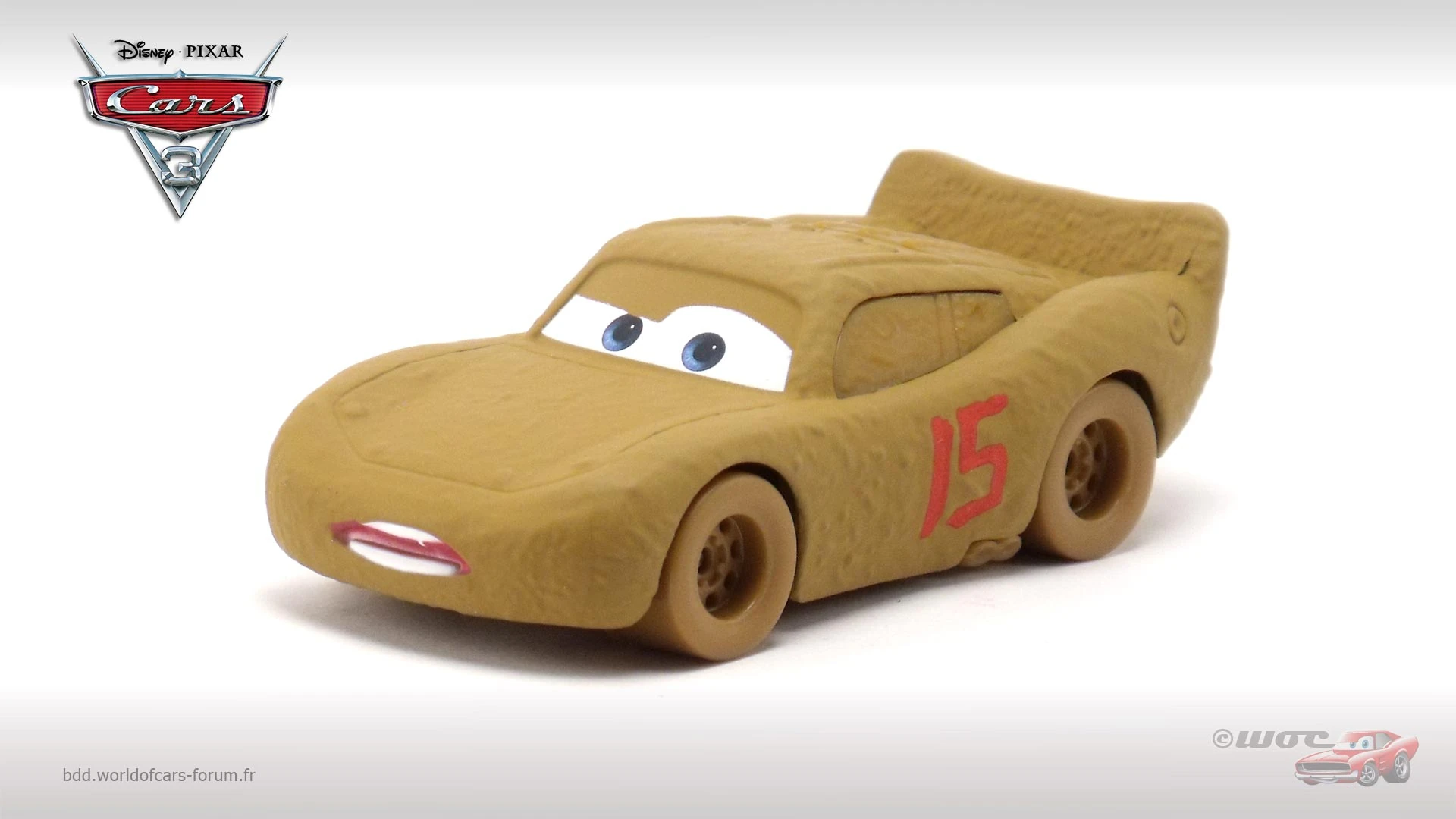 Lightning McQueen as Chester Whipplefilter die-cast