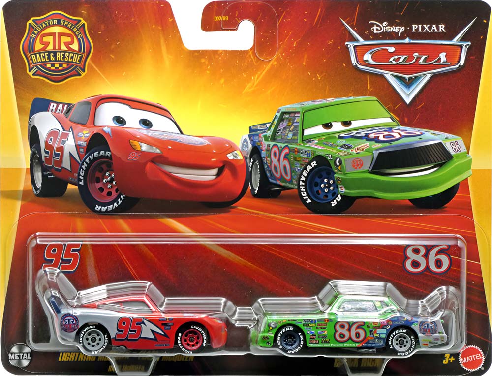 Lightning McQueen (Rally Race 200 Race & Rescue) packaging