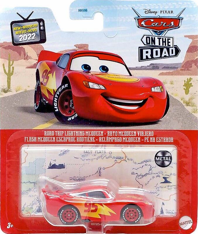 Lightning McQueen (Road Trip) packaging
