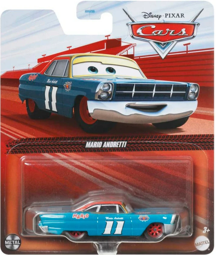 Mario Andretti packaging