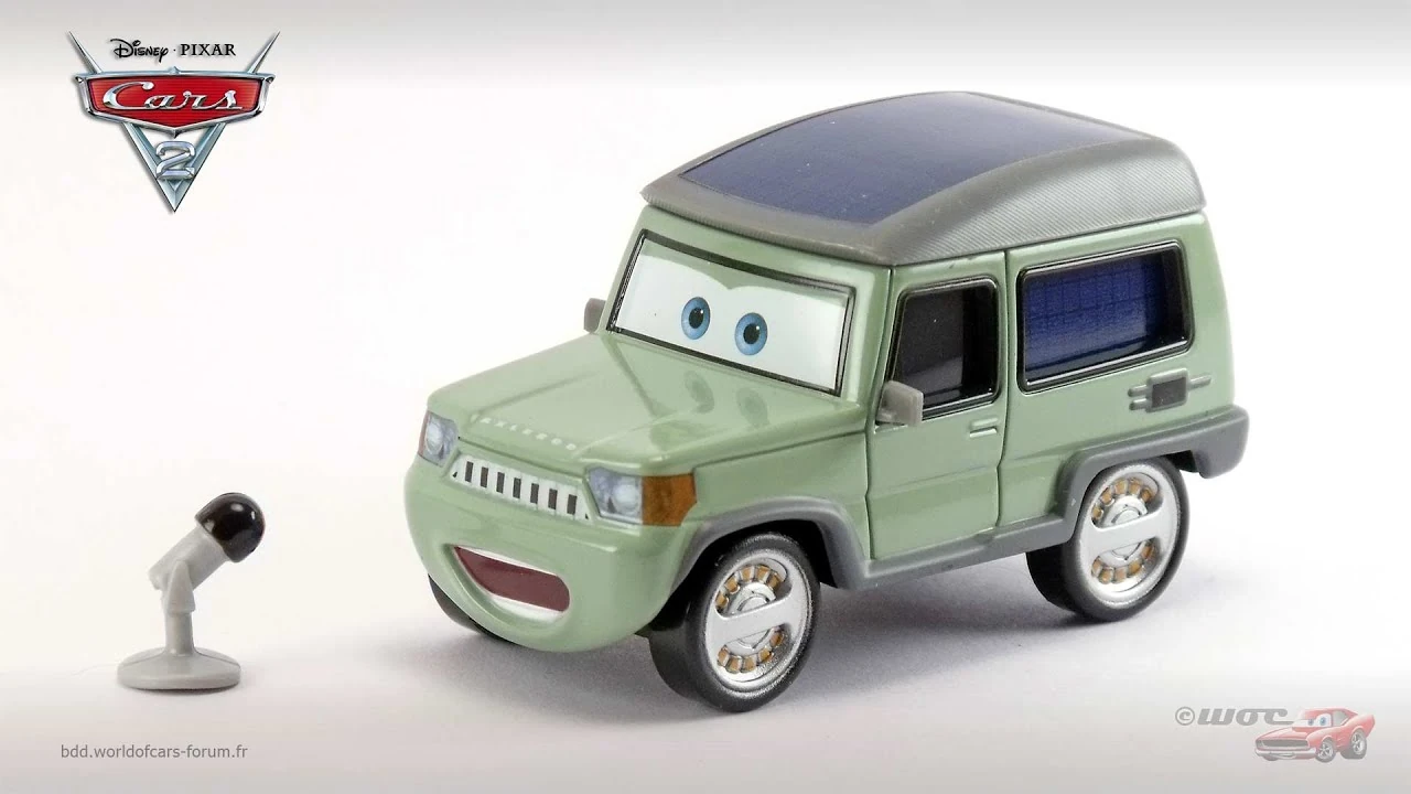 Miles Axlerod With Microphone die-cast