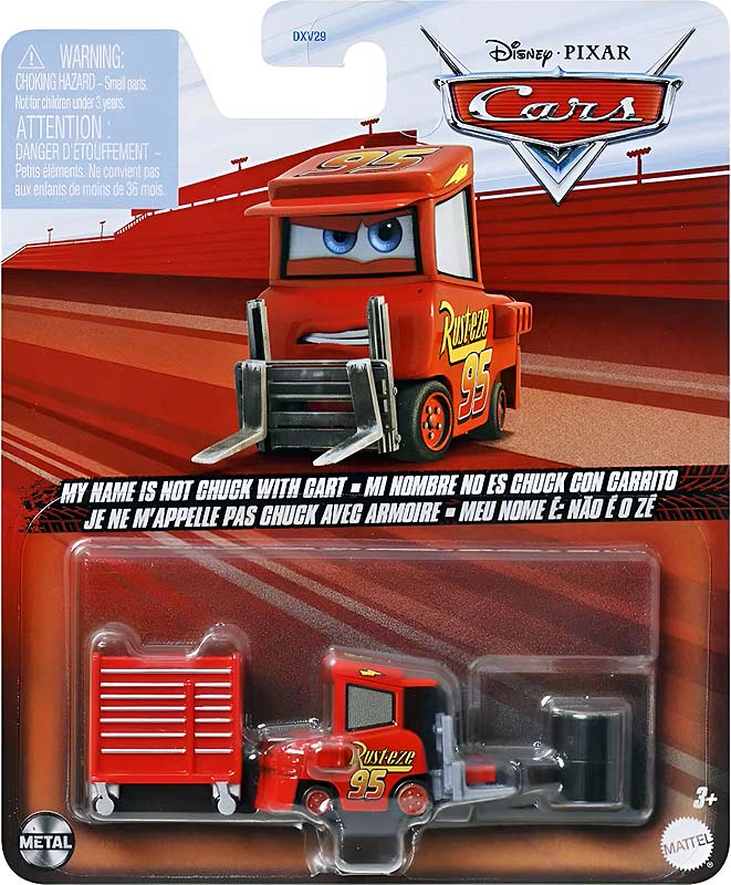 My Name is Not Chuck with Cart packaging