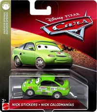 Nick Stickers packaging