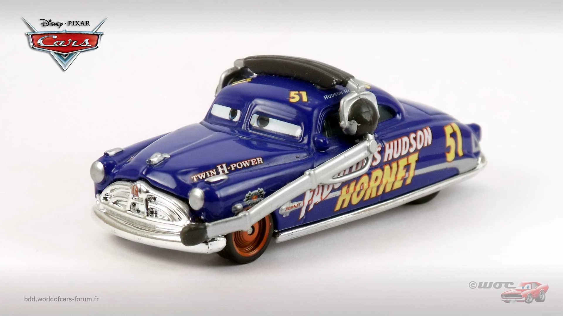 Pit Crew Member Fabulous Hudson Hornet die-cast