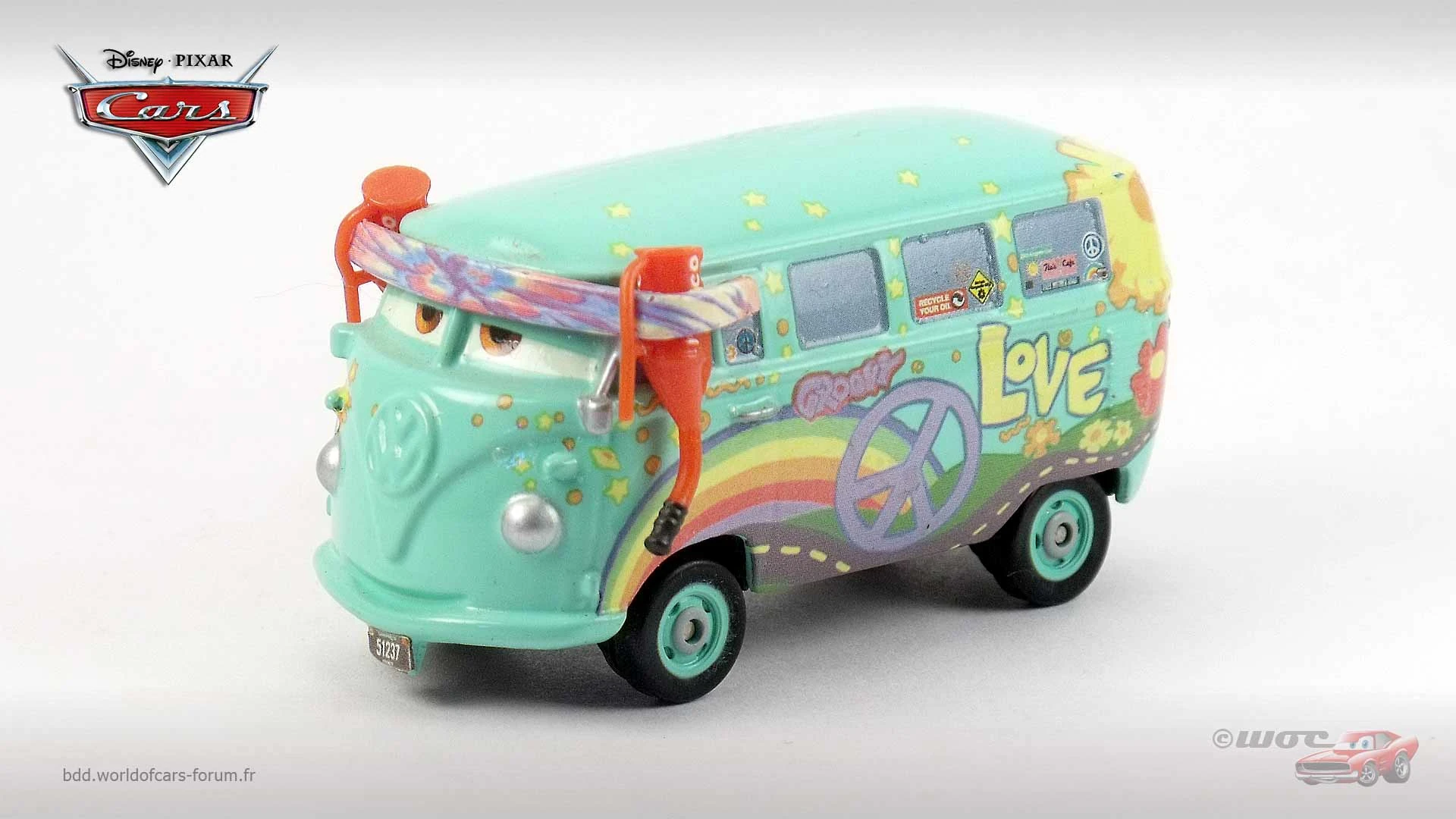 Pit Crew Member Fillmore die-cast