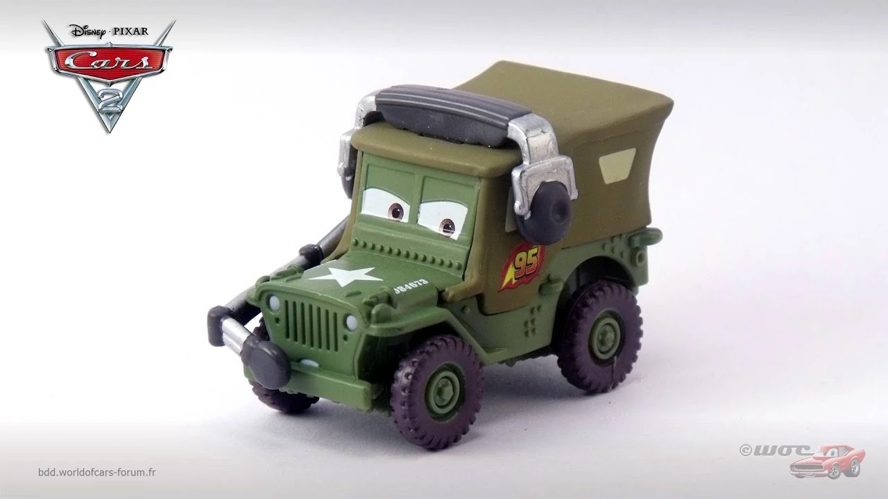 Race Team Sarge with Headset die-cast