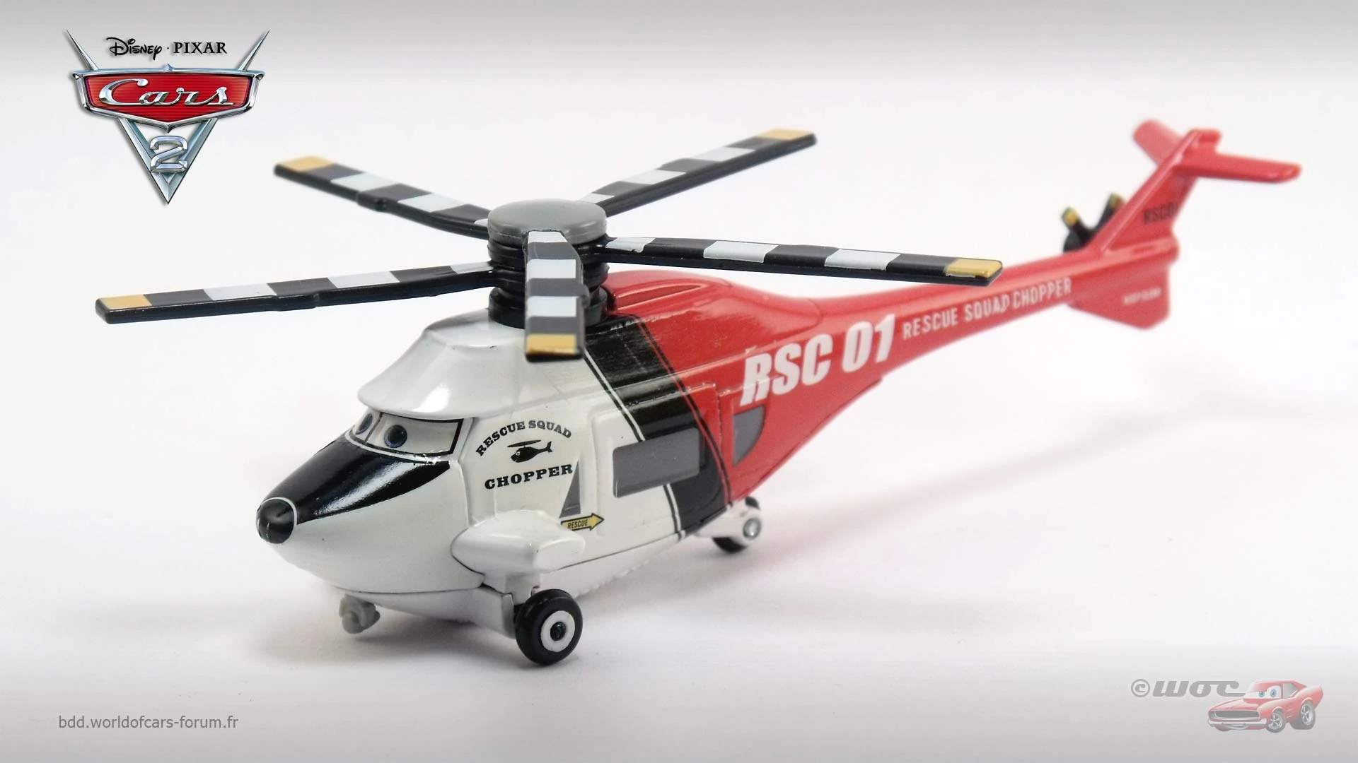 Rescue Chopper die-cast