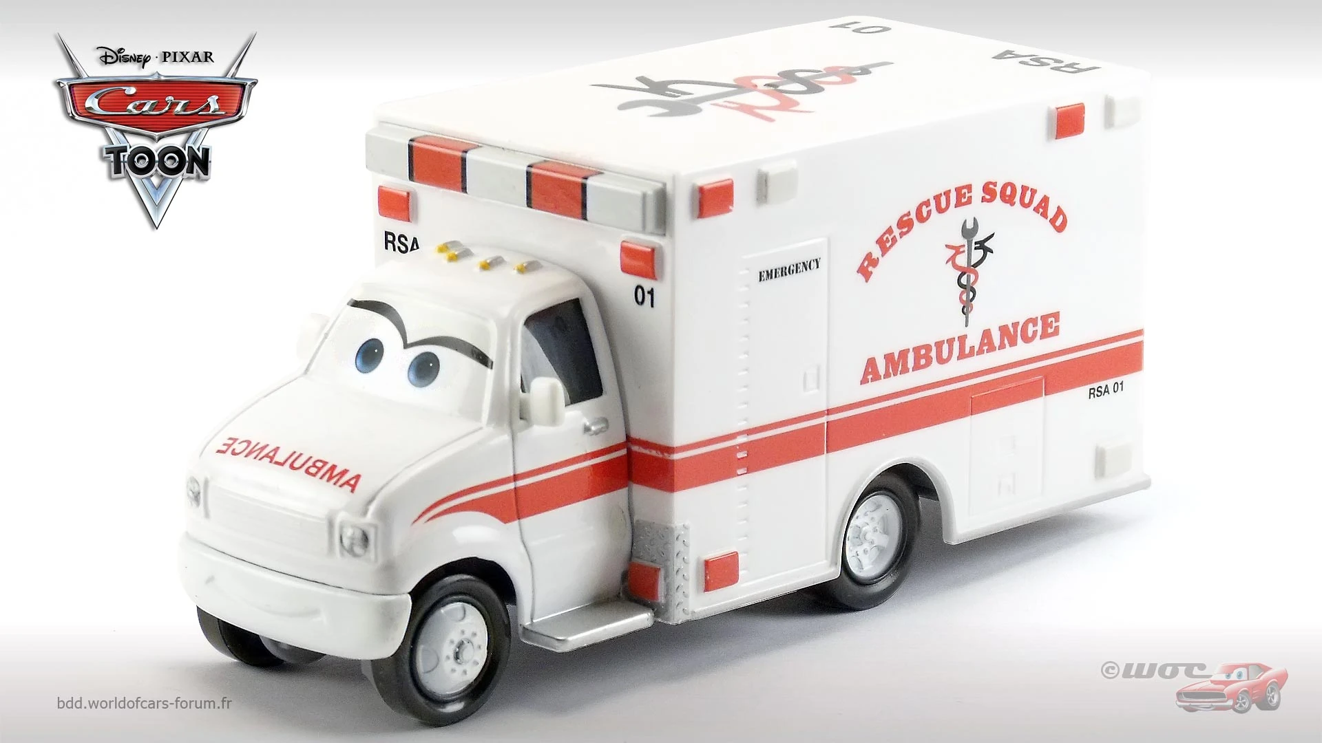 Rescue Squad Ambulance die-cast