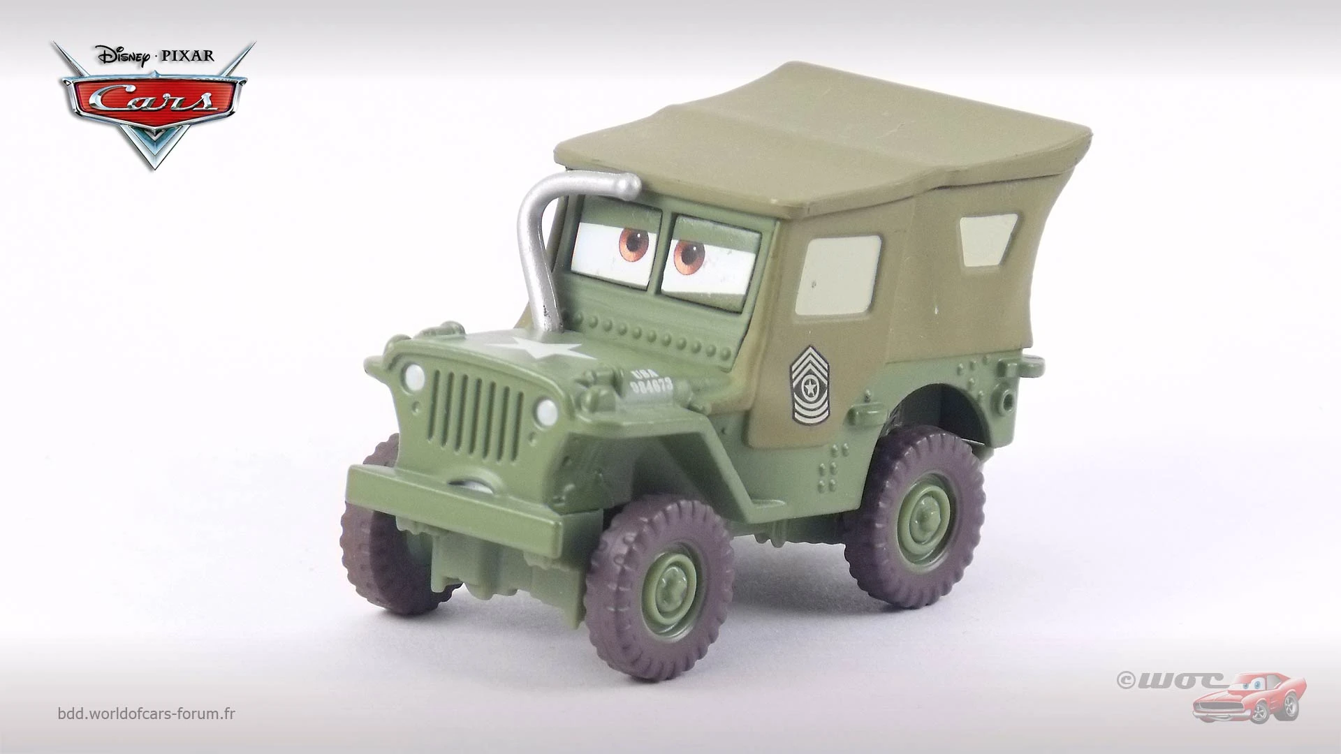 Saluting Sarge (Chase) die-cast