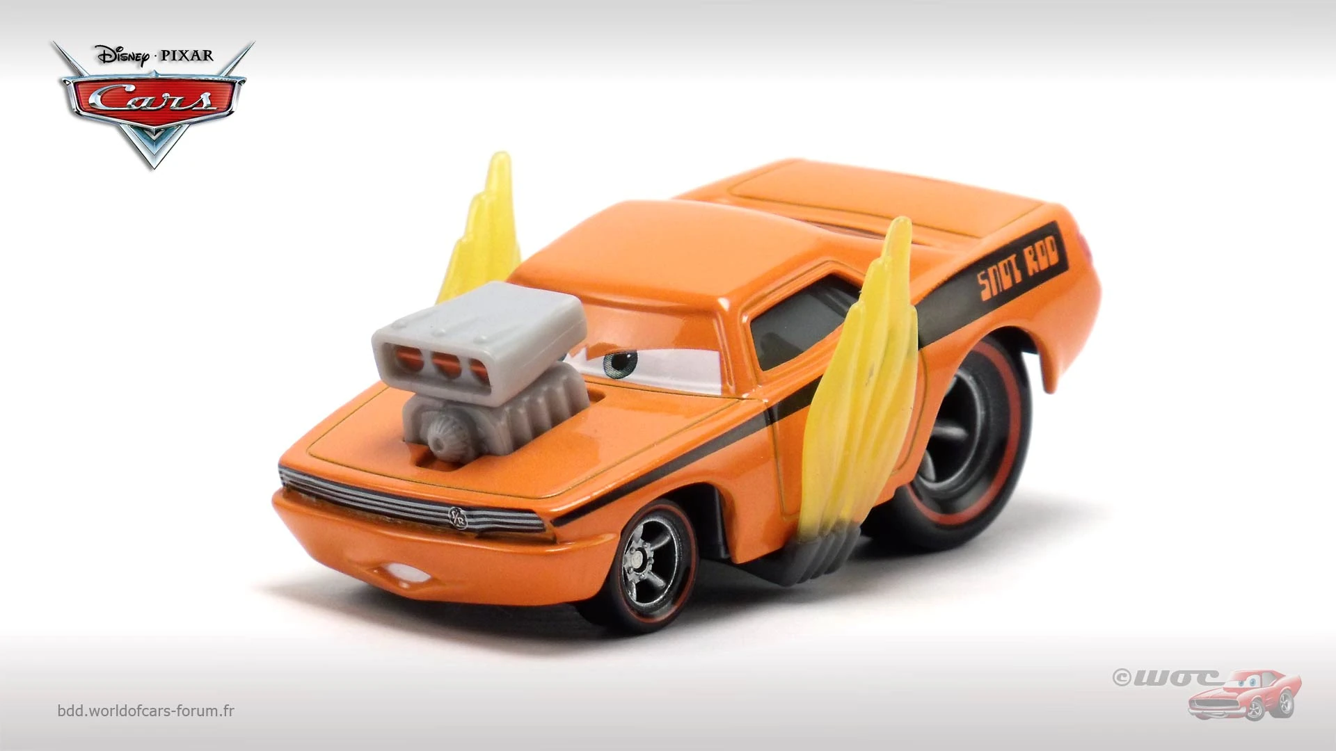 Snot Rod with Flames die-cast