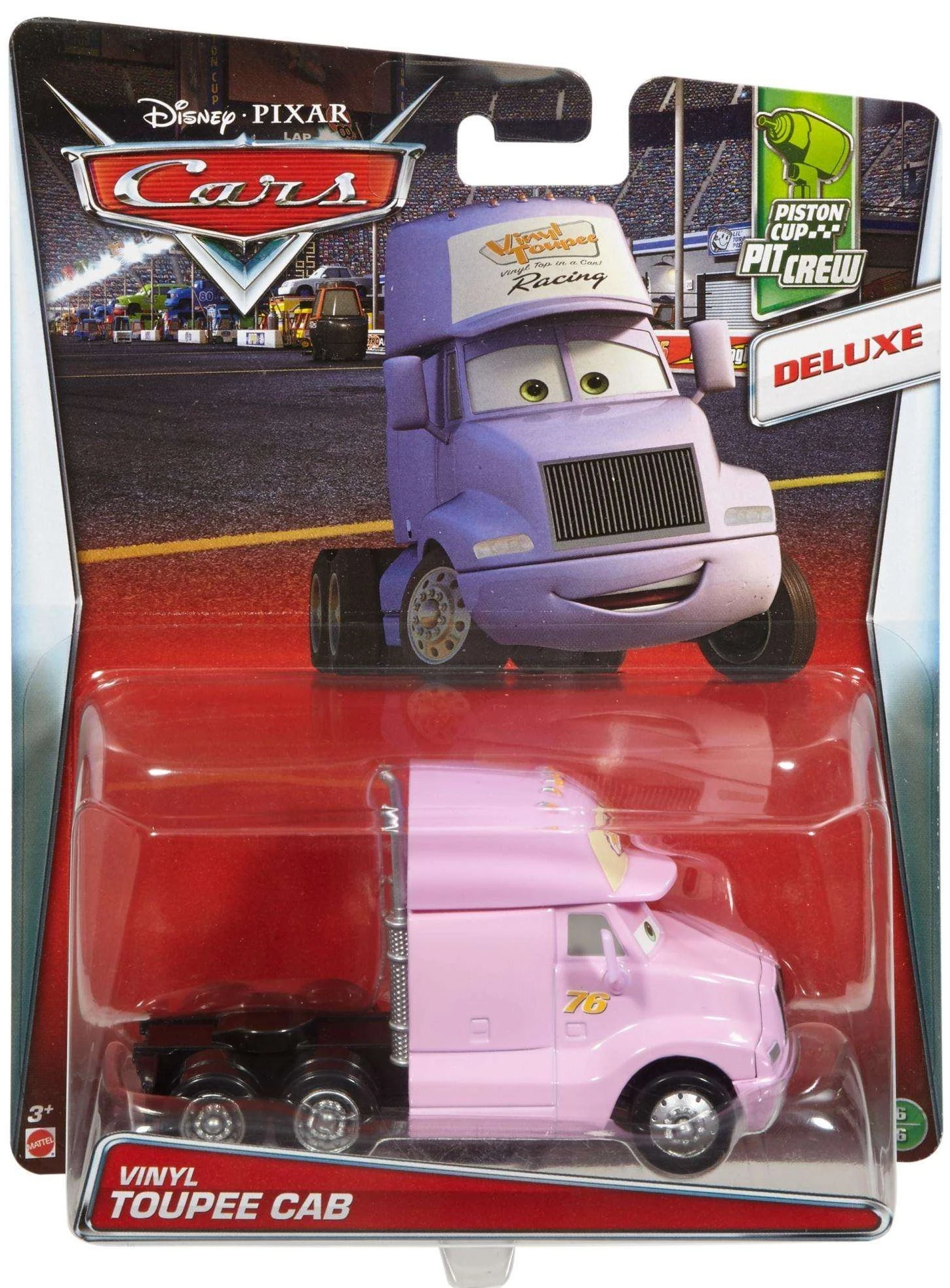 Vinyl Toupee Hauler packaging