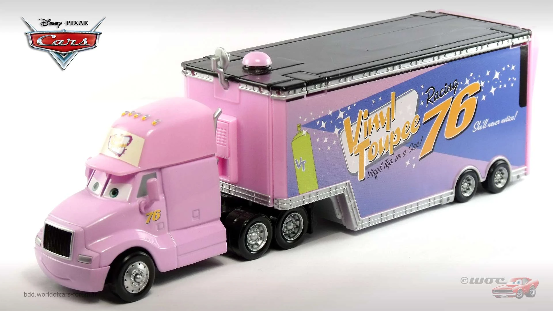 Vinyl Toupee Hauler die-cast