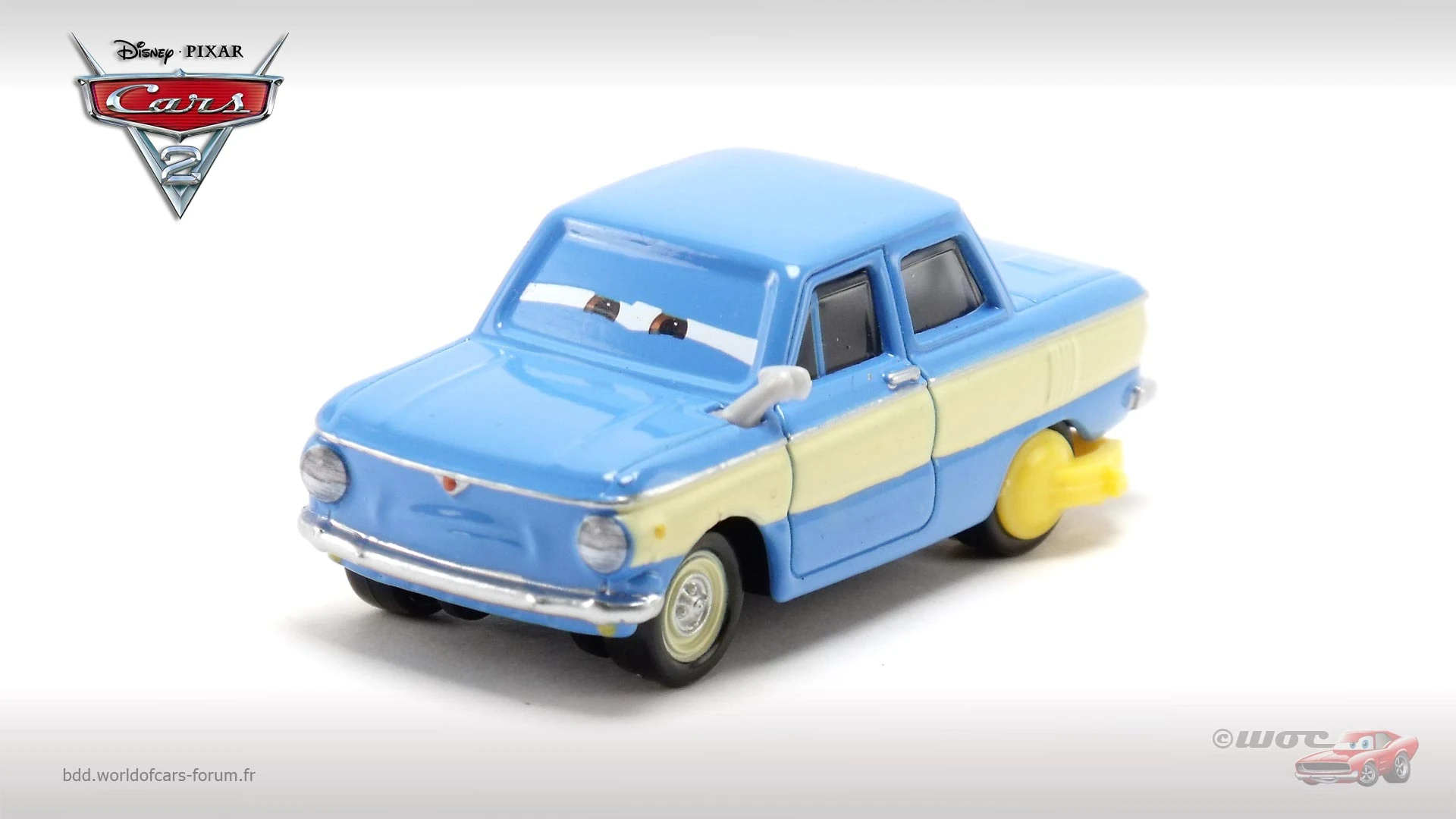 Vladimir Trunkov with car boot die-cast